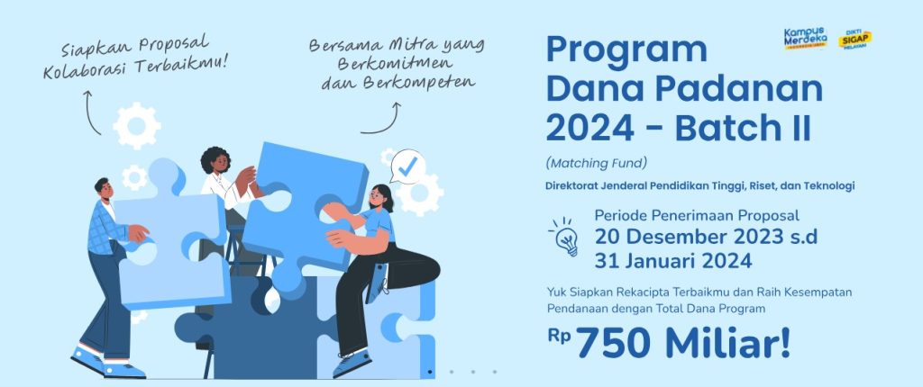 Pendaftaran Dana Padanan Matching Fund 2024 Batch II Direktorat   Mf2024 Batch2 1024x430 